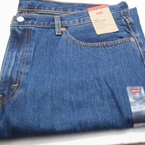 NWT Levi's Men's 505 Regular Fit 100% cotton Jeans 32x32 #005054886